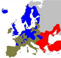 результаты распространения протестантизма в европе